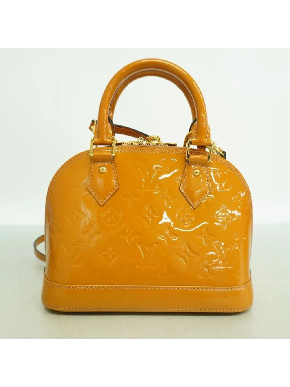 Louis Vuitton Handbag Vernis Alma BB Rose Vereur 2-Way